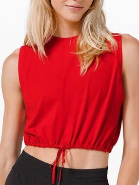 Lululemon Adapt to You Tank•Dark Red❤️
